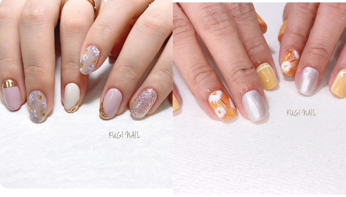 春夏美甲款式2023_夏天美甲款式